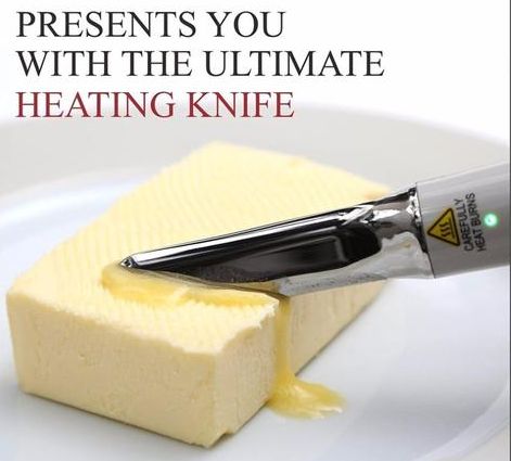 HEATING BUTTER KNIFE